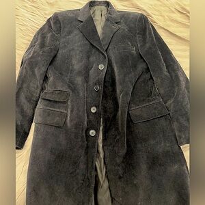 Men’s velvet Dolce & Gabanna over coat size 52 IT